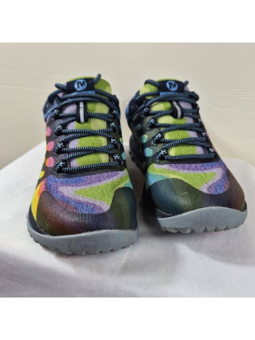 Merrell Womens Antora 2 Rainbow Trail Running Shoes Vibram Sole Size 7